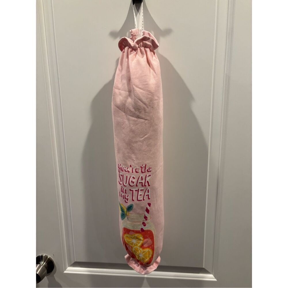 Handmade Plastic Bag Holder- you’re the sugar in my tea